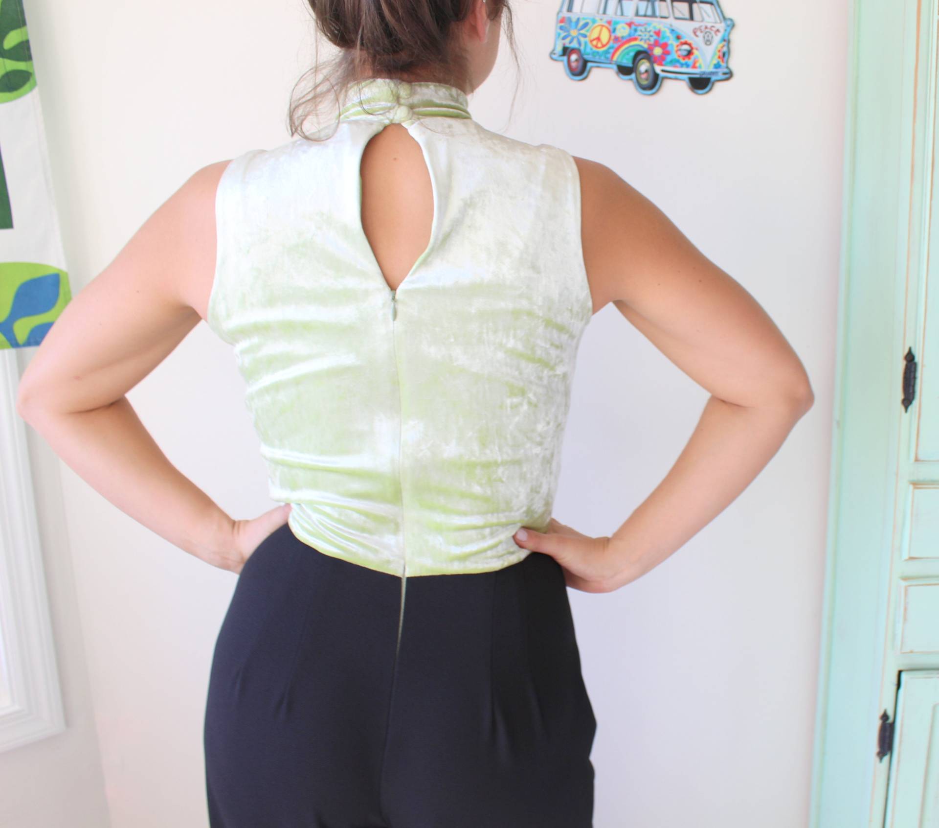 1980Er Jahre Designer Jumper Größe Kleine Bis Mittlere Frauen Retro. Limone. Glam. Romper. Punkte. Mod. Hosen. Anzug. Träume. Mod von retroandme