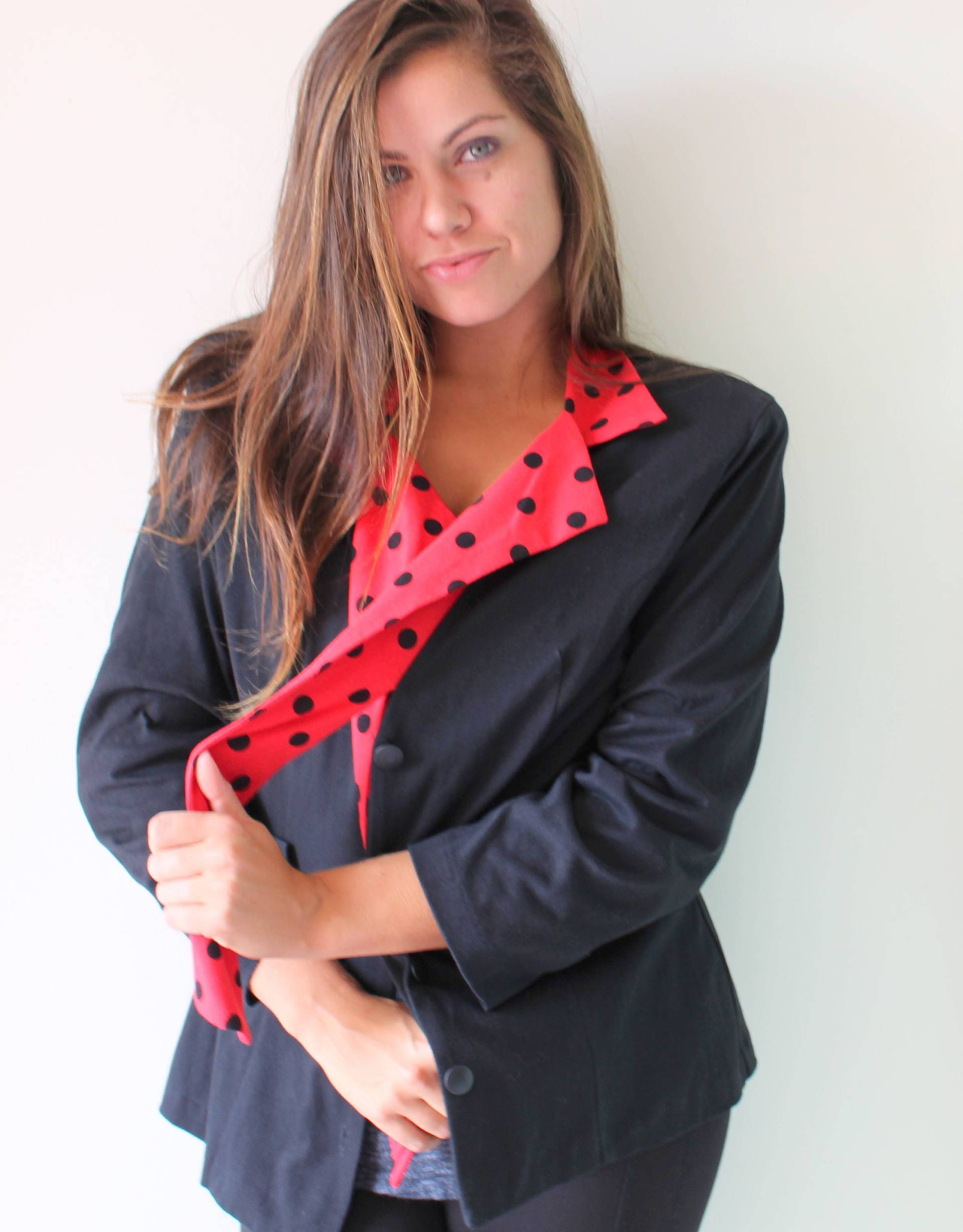 1980Er Jahre Polka Dots Jacke.. Größe Groß. Sportjacke. Marienkäfer. Retro. Designer Vintage. Jahre. 1990Er Rad. Womens. Kurze Jacke. Schwarze Jacke 1980Er Jahre Polka Dots Jacke.. Größe Groß. Sportjacke. Marienkäfer. Retro. Designer Vintage. Jahre. 1990Er Rad. Womens. Kurze Jacke. Schwarze Jacke von retroandme