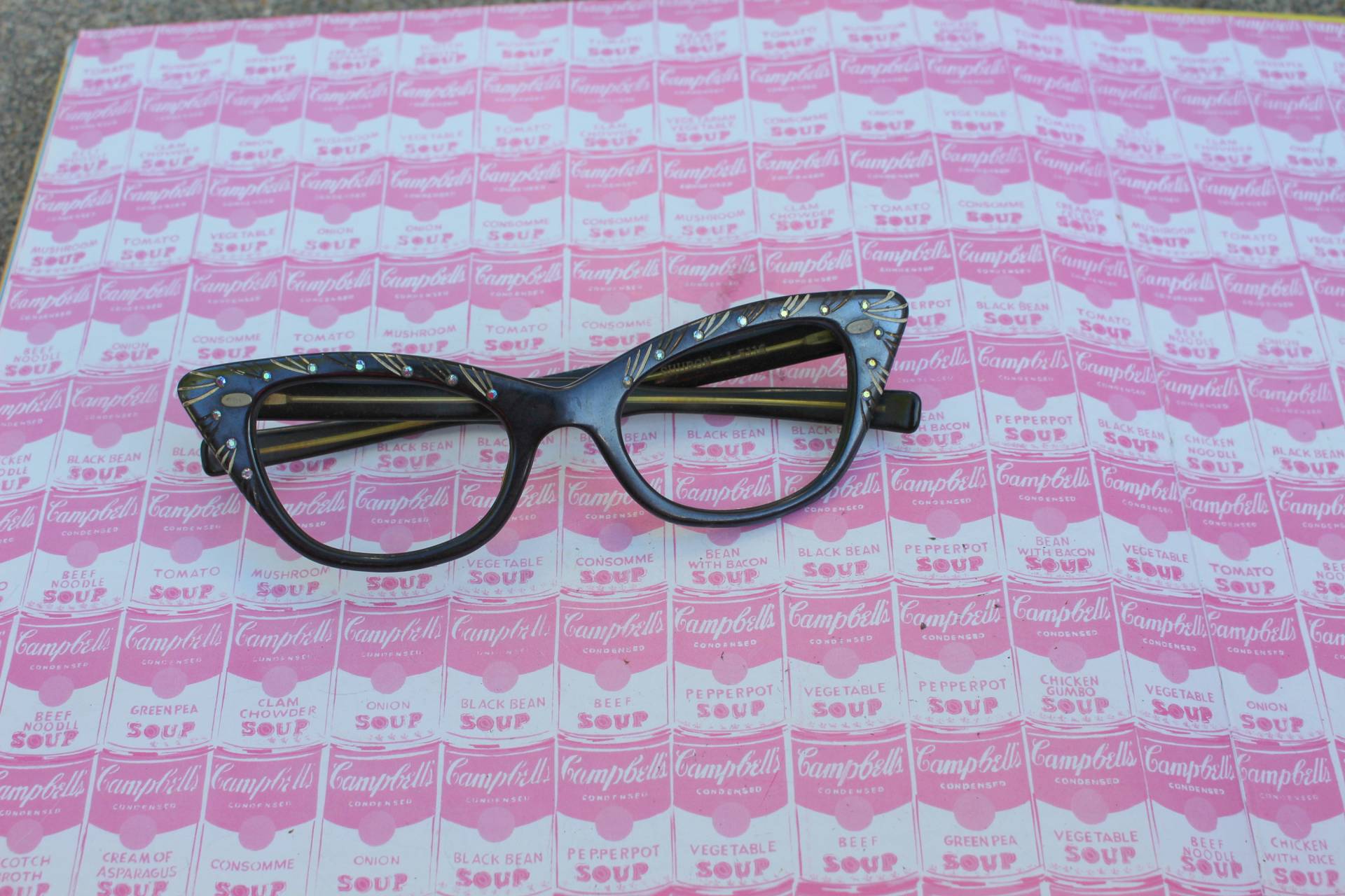 50Er Jahre 60Er Katze Brille.... Mitte Des Jahrhunderts. Vintage Brillen. Aufwändig. Cateye. 1960Er Zubehör. Twiggy. Designer. 1950Er Jahre von retroandme