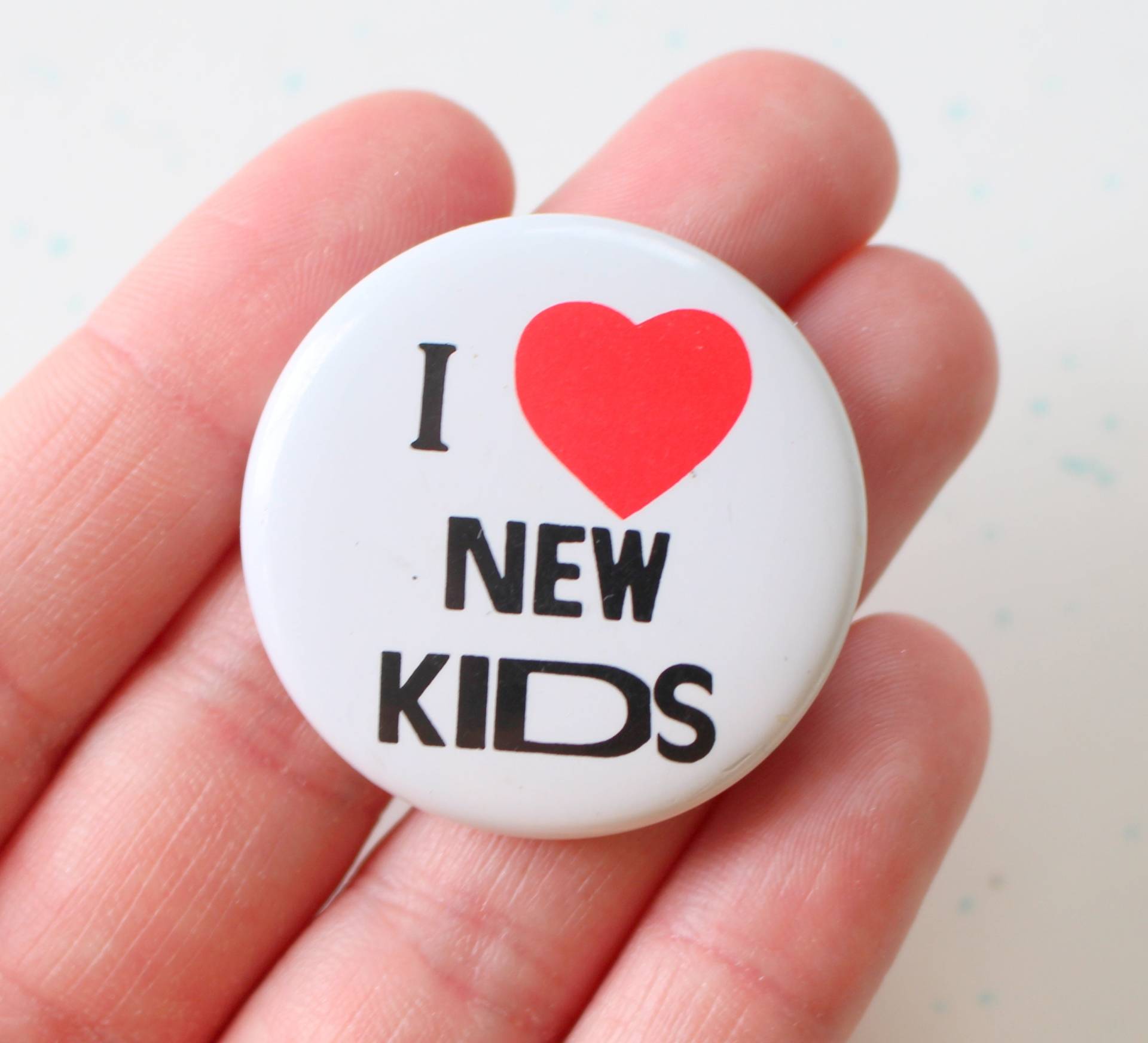 Vintage 1990Er Jahre New Kids On The Block Anstecknadel von retroandme