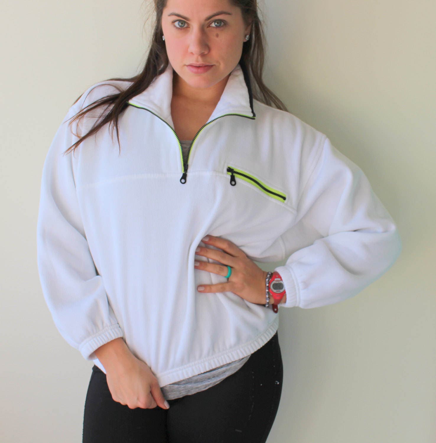 Vintage Crop Rad Sweatshirt... Größe Klein Mittel.. Unisex. Strand. Retro. . Boho. Hippie. Weiß. Sammlerstück. Urlaub. Hipster. Unisex Vintage Crop Rad Sweatshirt... Größe Klein Mittel.. Unisex. Strand. Retro. . Boho. Hippie. Weiß. Sammlerstück. Urlaub. Hipster. Unisex von retroandme