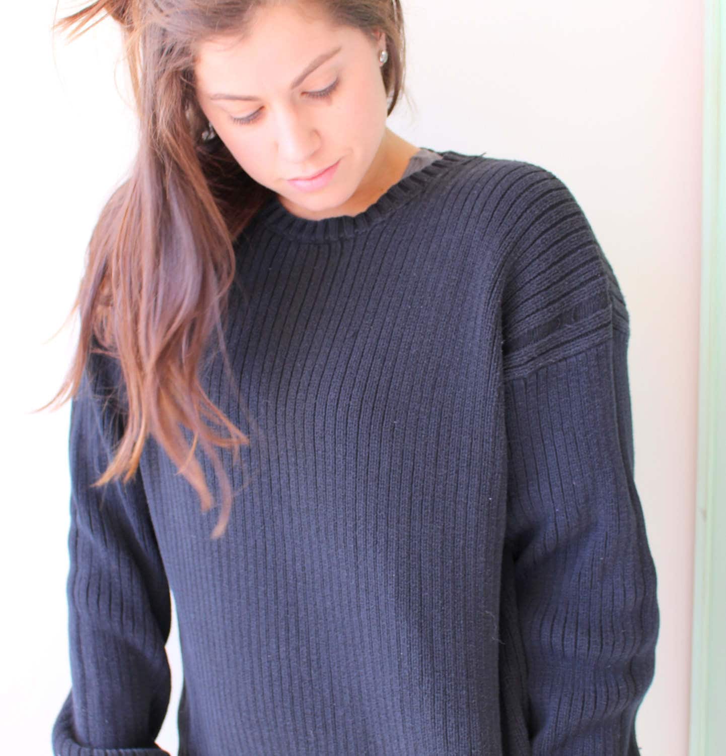 Vintage Gap Baumwoll Strickpullover, 90Er Jahre Unisex Pullover | xl von retroandme