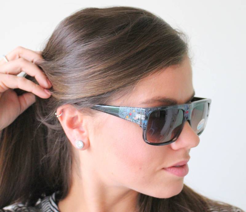 Vintage 80Er Jahre Sonnenbrille, Getönte Gläser, Retro Mod Style von retroandme