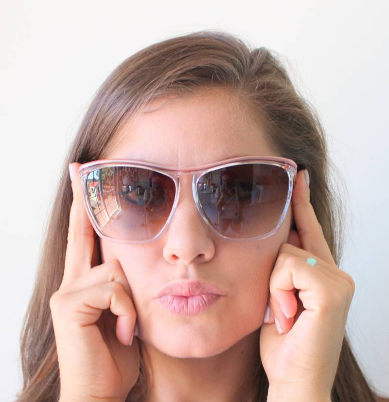 Vintage 1970Er Jahre Mod Sonnenbrille, Getönte Gläser von retroandme