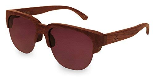 retrostiel Sonnenbrille aus Holz, Holzsonnenbrille Joker (Nut) von retrostiel