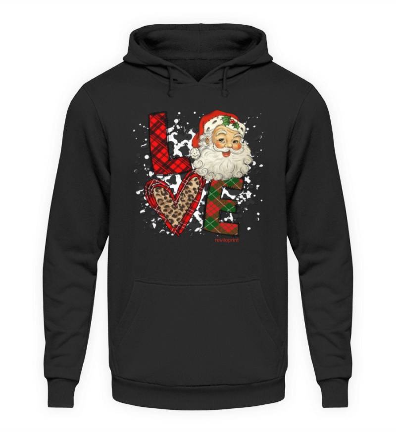 Christmas - Love Santa Unisex Hoodie von reviloprint