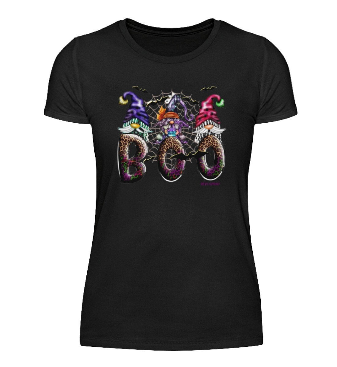Halloween Gnom Boo - Damenshirt Halloween Gnom Boo - Damenshirt von reviloprint