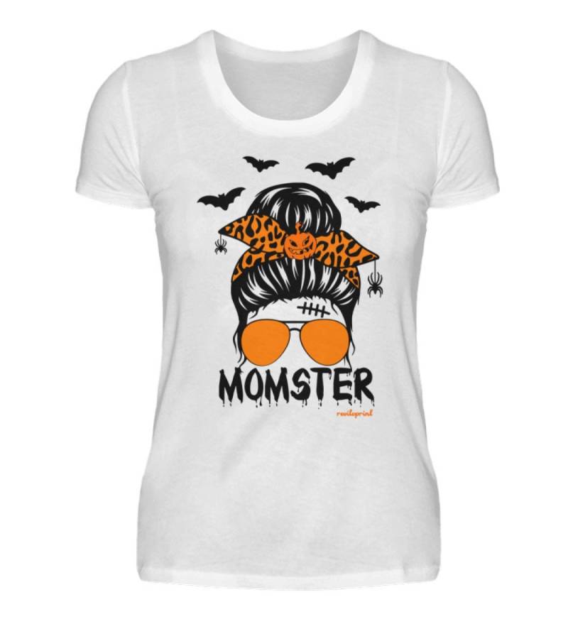 Halloween Momster Kopf - Damenshirt Halloween Momster Kopf - Damenshirt von reviloprint