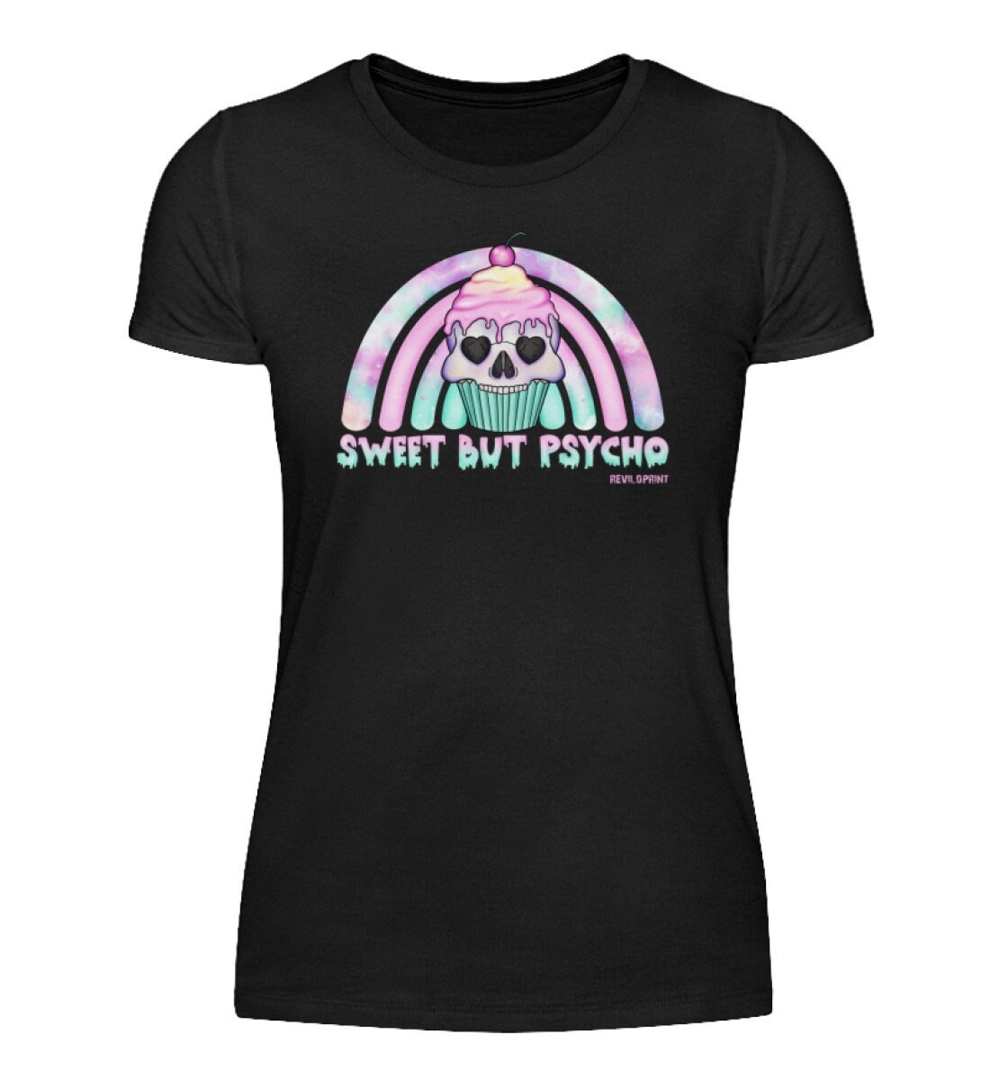Halloween - Sweet But Psycho Damenshirt Halloween - Sweet But Psycho Damenshirt von reviloprint
