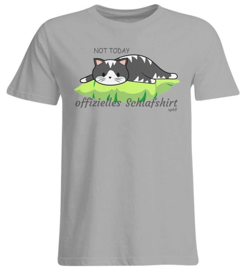 Offizielles Schlafshirt -Katze Auf Kissen - Übergrößenshirt Unisex Offizielles Schlafshirt -Katze Auf Kissen - Übergrößenshirt Unisex von reviloprint