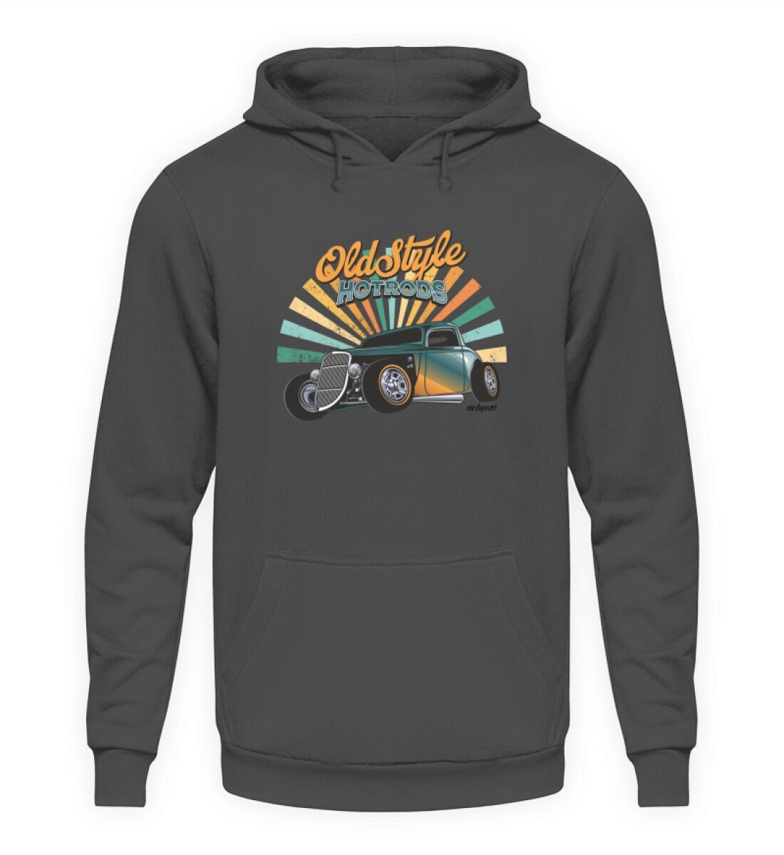 Old Style Hot Rods - Unisex Kapuzenpullover Hoodie Old Style Hot Rods - Unisex Kapuzenpullover Hoodie von reviloprint