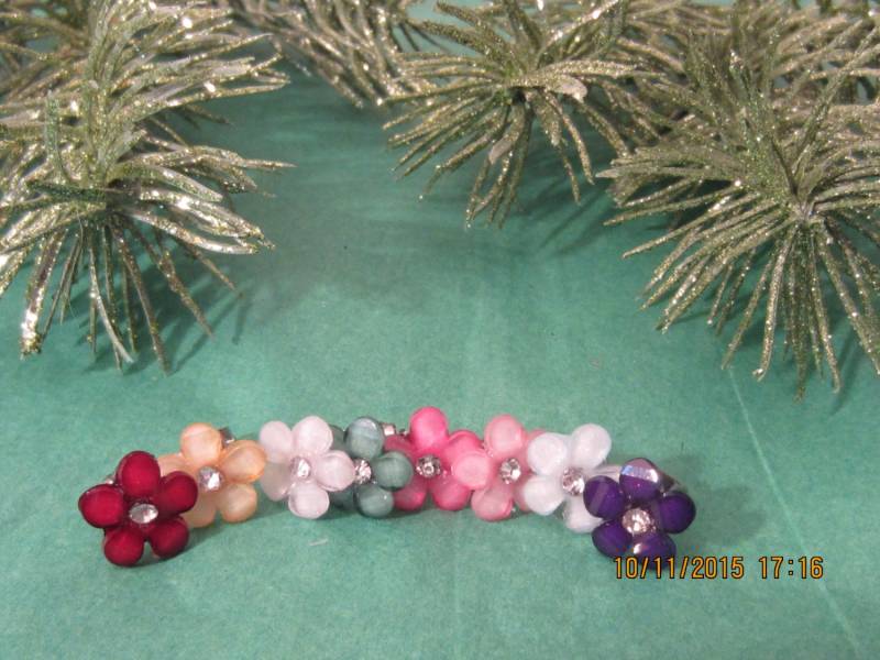 Blumen Ohrringe, Ohrstecker, Brautjungfer Geschenk, Hochzeit Silber Hypoallergen von revisionme