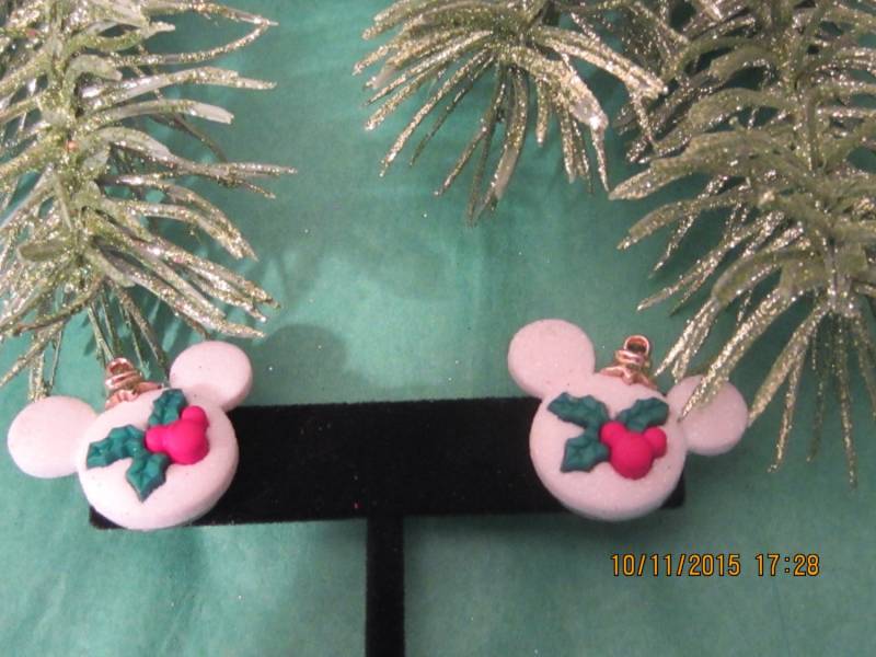 Micky Maus Ohrringe, Minnie Donald Duck Pluto Goofy Weihnachtsohrring von revisionme