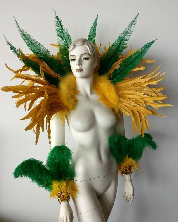 Made in Usafederkostüm Stück Samba Rucksack von rhienstone