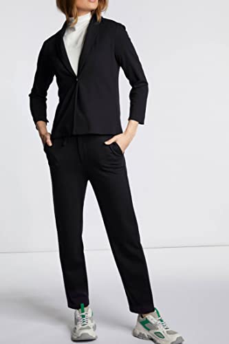 Rich & Royal Damen Blazer ECOVERO Jersey schwarz (15) L von rich&royal