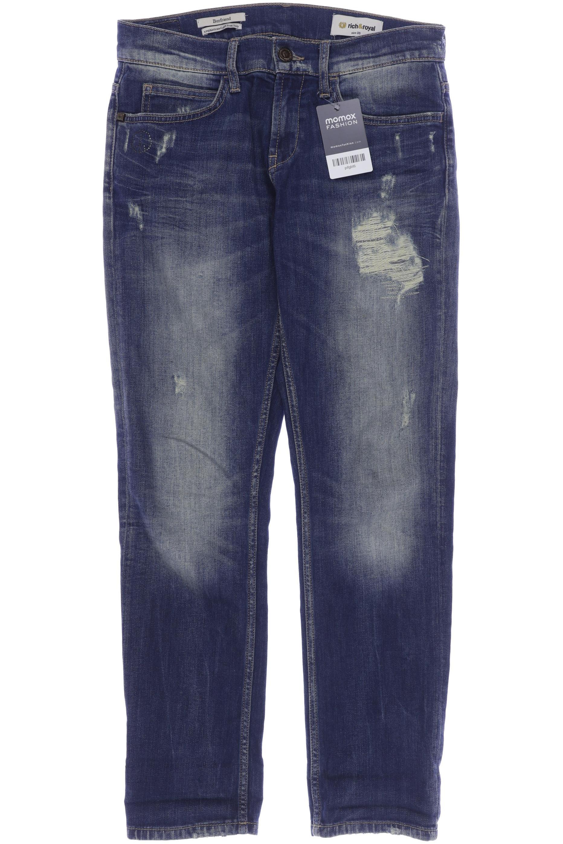 Rich & Royal Damen Jeans, blau von Rich & Royal