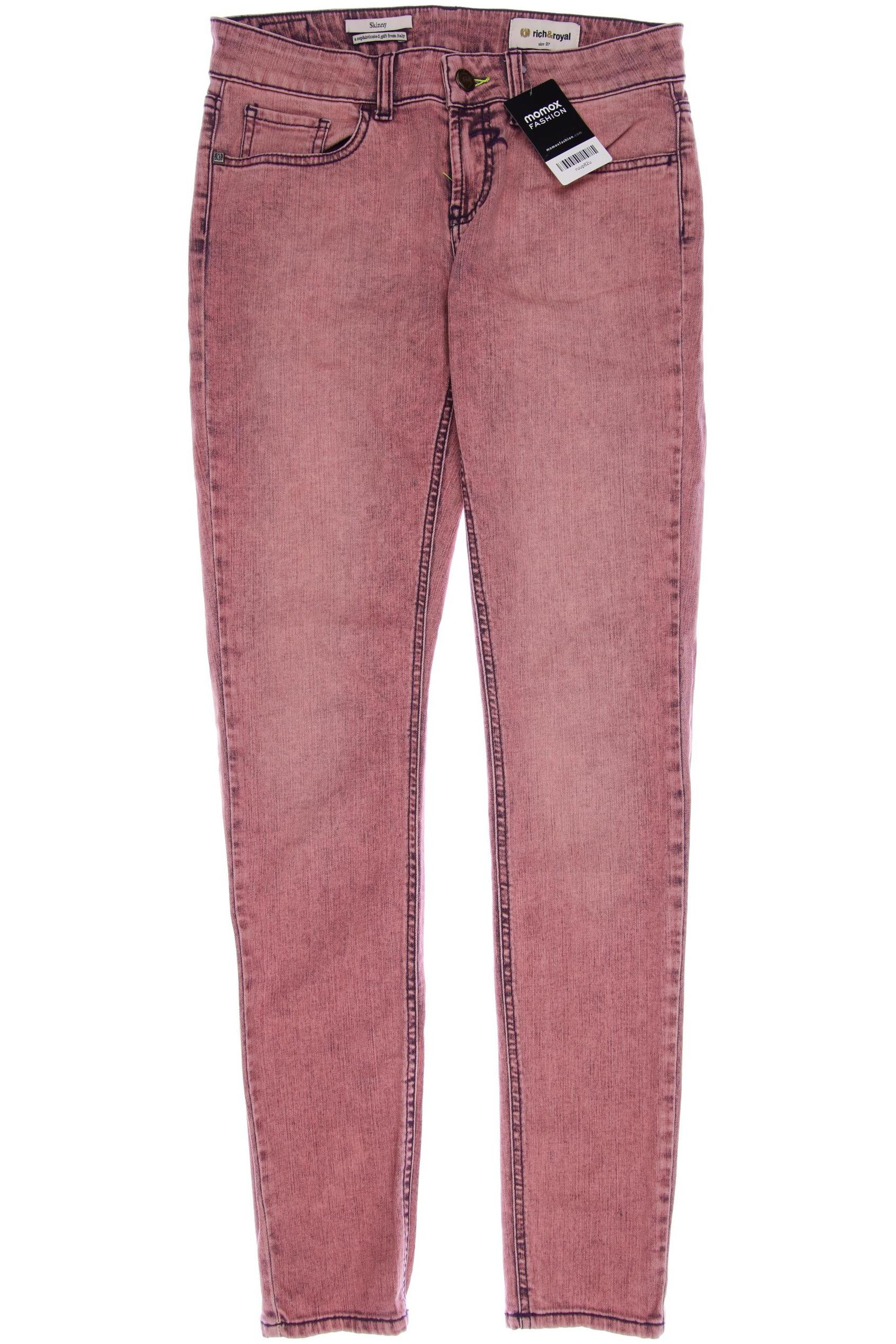 Rich & Royal Damen Jeans, pink von Rich & Royal