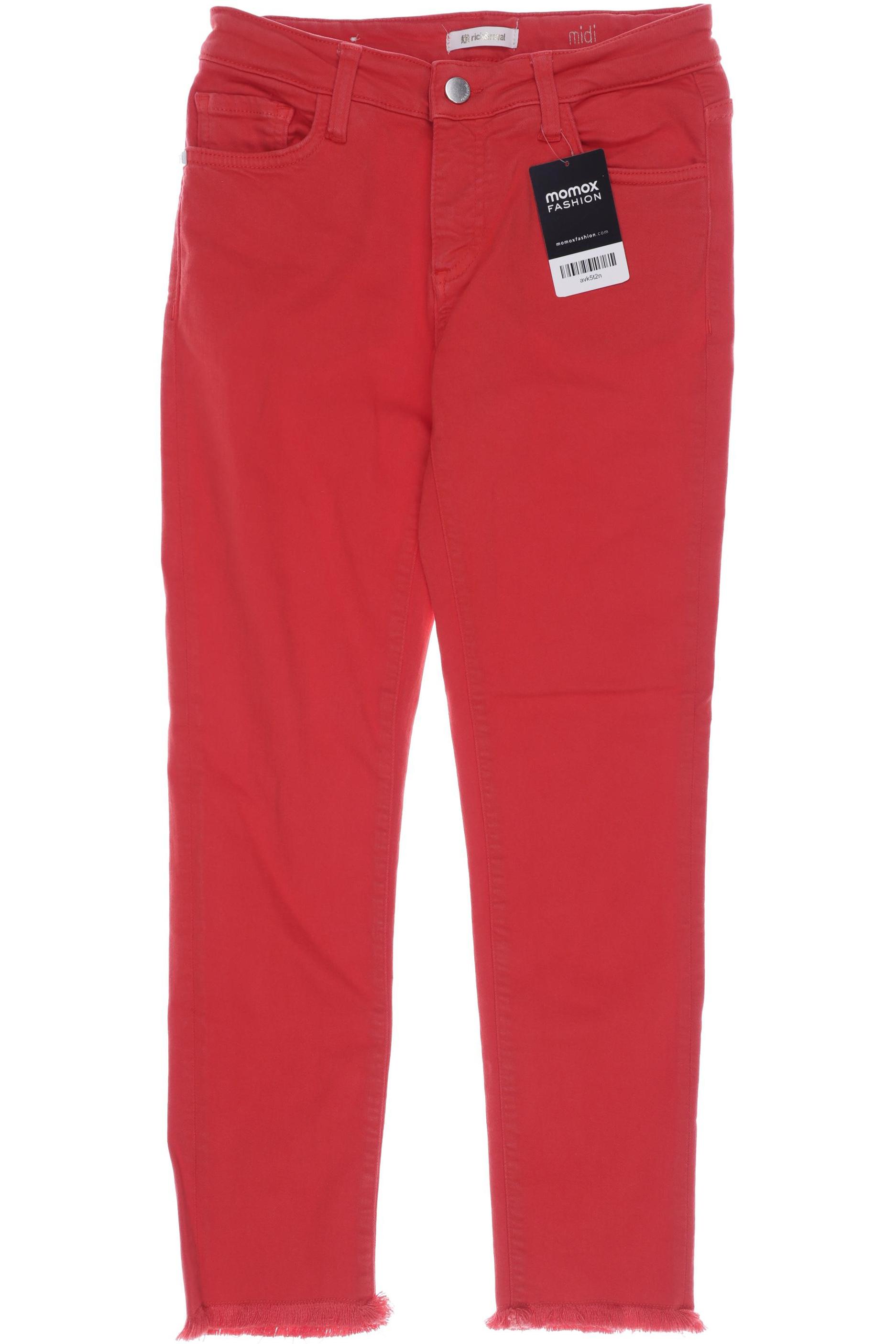 Rich & Royal Damen Jeans, rot von Rich & Royal