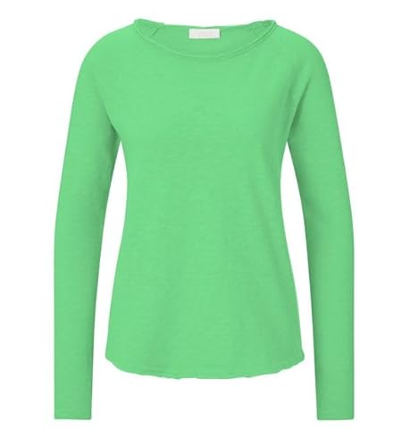 Rich & Royal Organic Heavy Jersey Longsleeve Green Tea - M von rich&royal