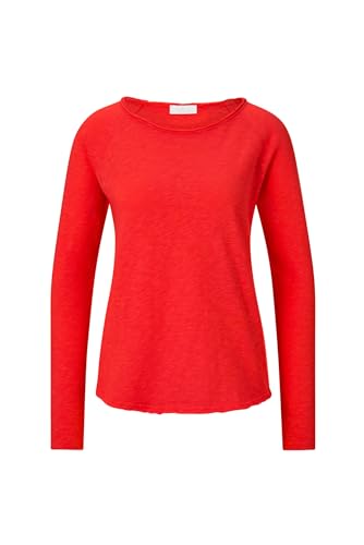 Rich & Royal Organic Heavy Jersey Longsleeve red Salsa - S von rich&royal