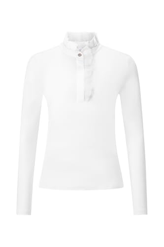 Rich & Royal Organza mat Mix Longsleeve White - S Rich & Royal Organza mat Mix Longsleeve White - S von rich&royal