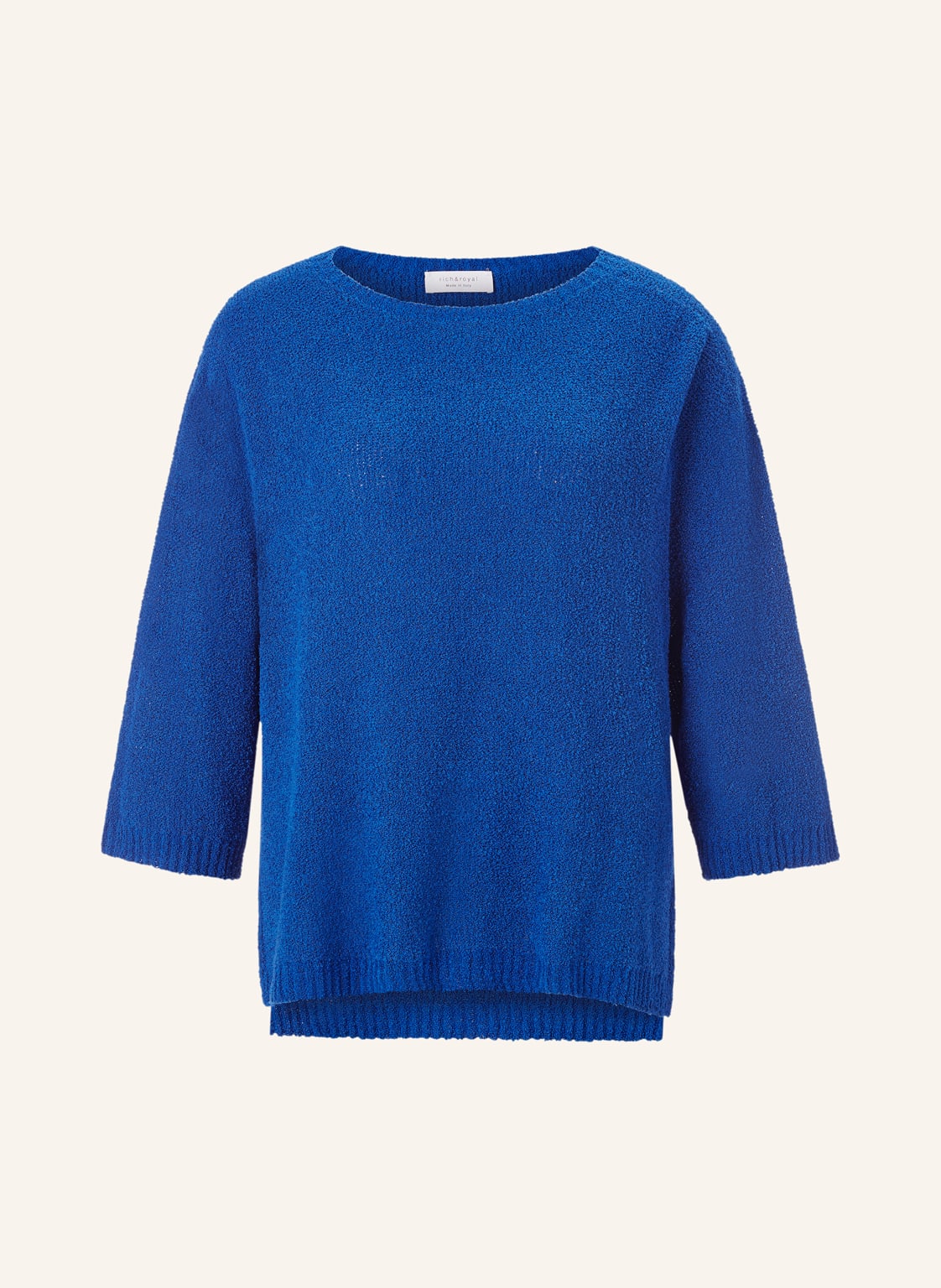 Rich&Royal Pullover Mit 3/4-Arm blau von rich&royal