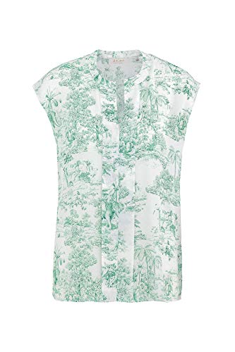 rich & royal Damen Bluse weiß 40 (L) von rich&royal