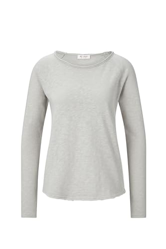 Rich & Royal Organic Heavy Jersey Longsleeve Grey melangé - S von rich&royal