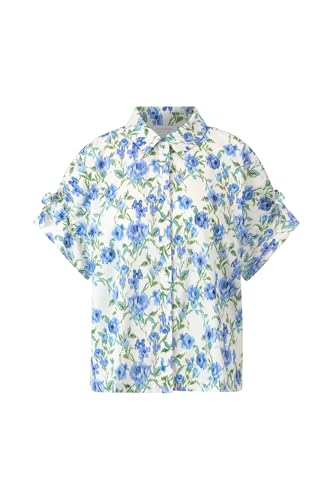 rich&royal Printed Cotton Blouse with Details 769-36 rich&royal Printed Cotton Blouse with Details 769-36 von rich&royal
