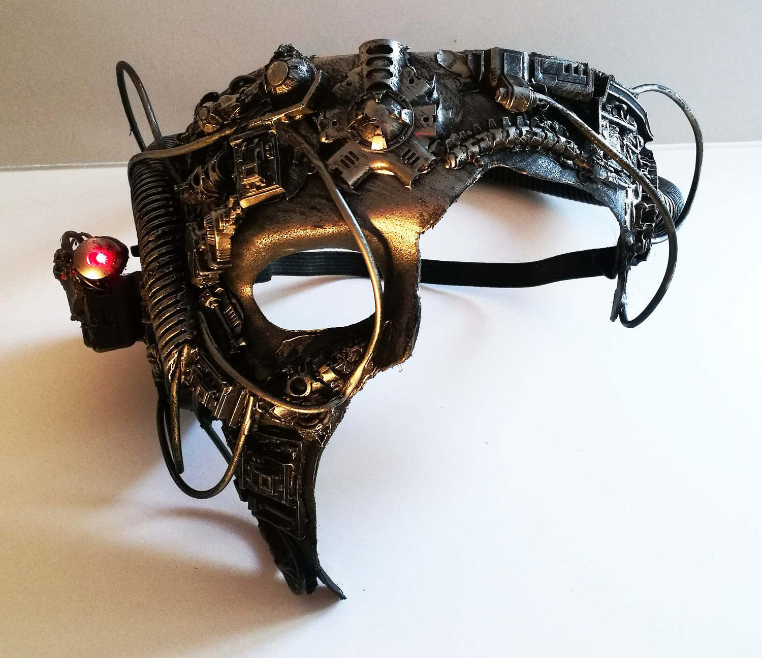 Borg Star Trek Cosplay Cyberpunk Maske Groß Borg Star Trek Cosplay Cyberpunk Maske Groß von richardsymonsart