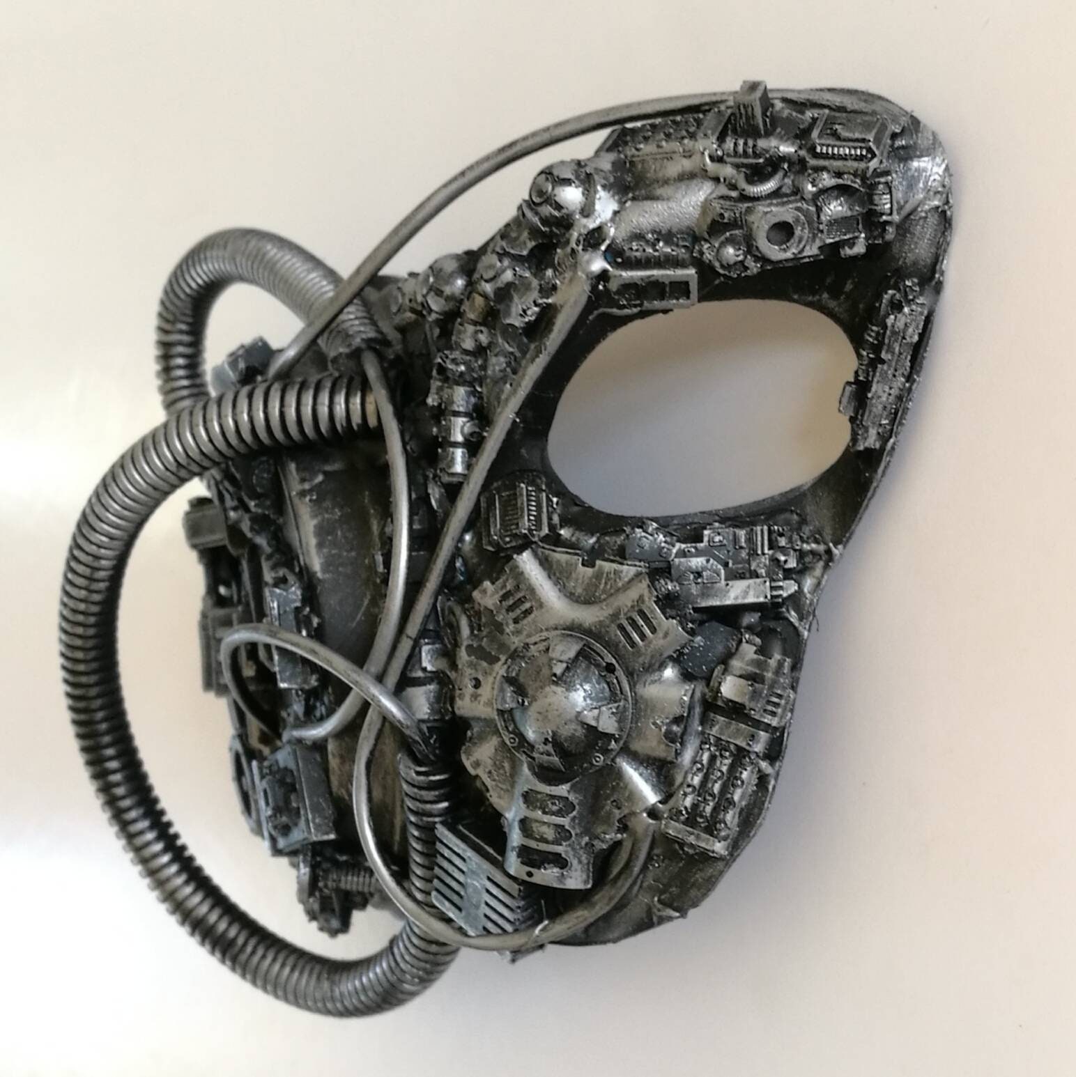 Star Trek Borg Steampunk/Techno Cyborg Maske Mit Bedecktem Ohr Star Trek Borg Steampunk/Techno Cyborg Maske Mit Bedecktem Ohr von richardsymonsart
