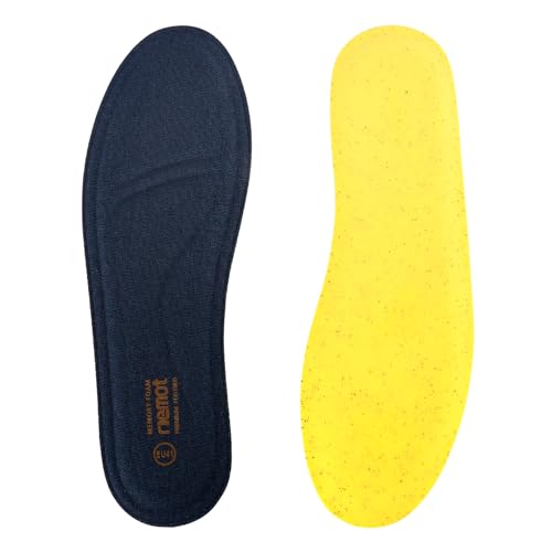 riemot Memory Foam Einlegesohlen für Damen - Soft Foam Schuheinlagen Weiche Einlagen für Sneaker, Laufschuhe, Wanderschuhe - für Sport, Freizeit und Alltag, Damen Marine 36 EU von riemot