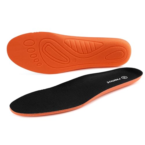 Einlegesohlen für Damen Herren Weich Schuheinlagen Komfort Einlagen Sport Einlegesohlen für Arbeitsschuhe, Sneaker, Stiefel, Wanderschuhe von riemot