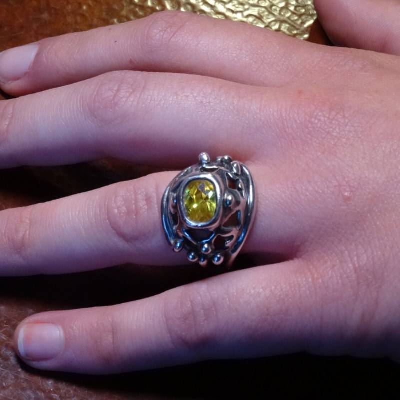 Silberring Mit Zirkonia, Ringgröße 19, 5, Us-Größe 10 Silberring Mit Zirkonia, Ringgröße 19, 5, Us-Größe 10 von rilang