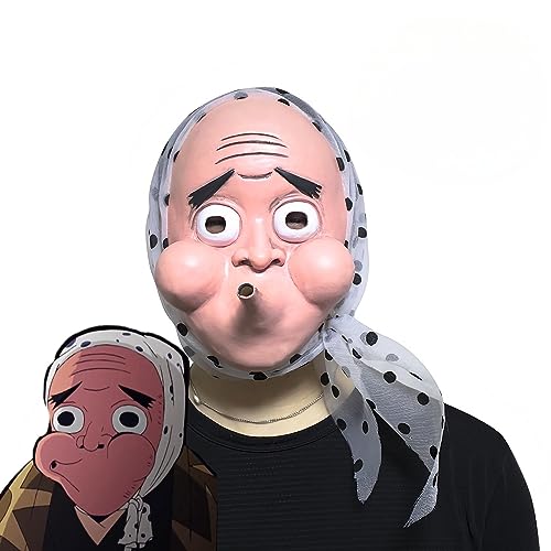 rindeki Swordsmith Village Haganezuka Hotaru Latex Maske Party Make-up Requisiten Anime Cosplay Kostüm von rindeki