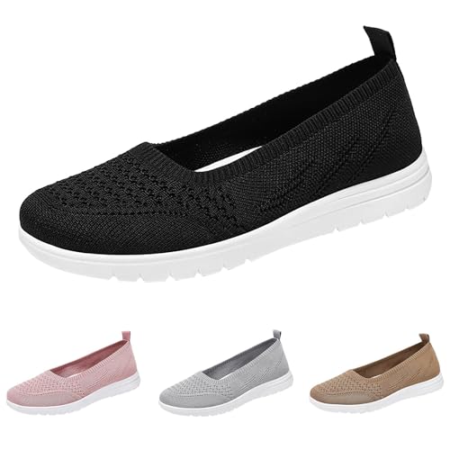 riou Laufschuhe für Damen, lässig, bequeme Laufschuhe, leicht, atmungsaktiv, Fitnessstudio, Athletik, Tennis, flache Schuhe, hohe Sneakers, Schwarz , 40 EU riou Laufschuhe für Damen, lässig, bequeme Laufschuhe, leicht, atmungsaktiv, Fitnessstudio, Athletik, Tennis, flache Schuhe, hohe Sneakers, Schwarz , 40 EU von riou