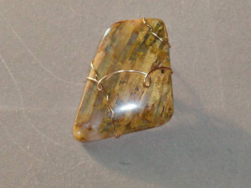 Tiger Eye Achat Anhänger von ripitupgenki