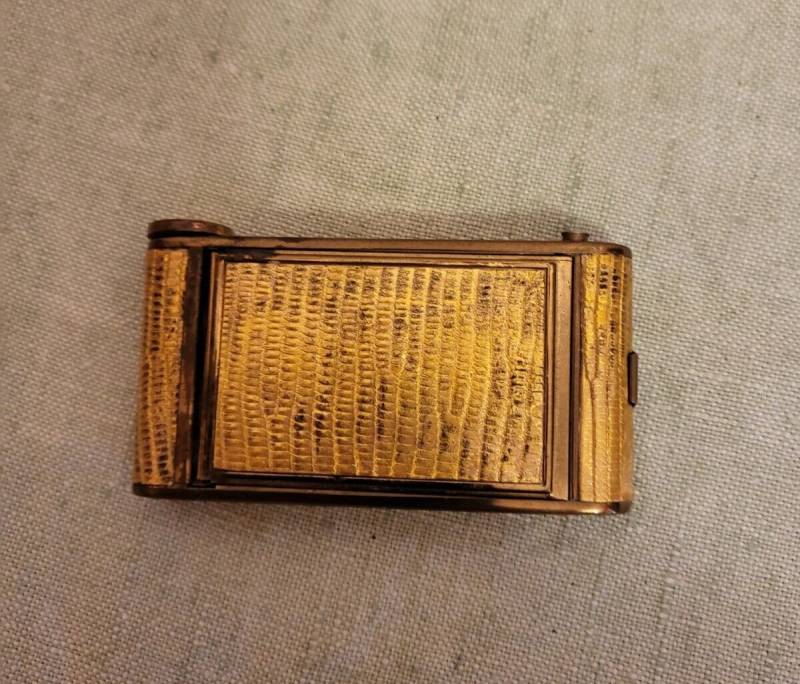 Reise Necessaire Antik 1920 Messing Vergoldet Reise Necessaire Antik 1920 Messing Vergoldet von rippchensvintageshop