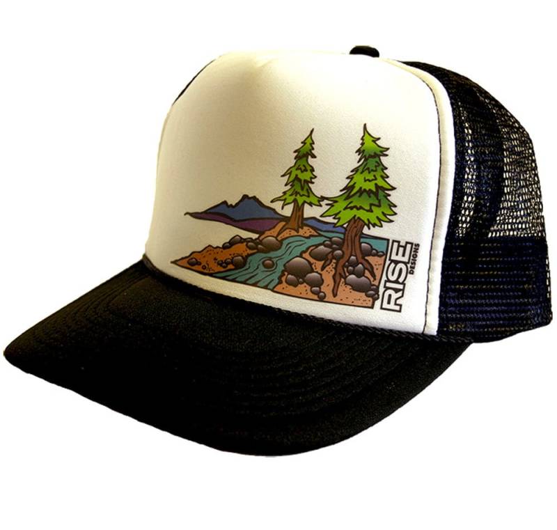 Truckee River Trucker Hut von risedesigns
