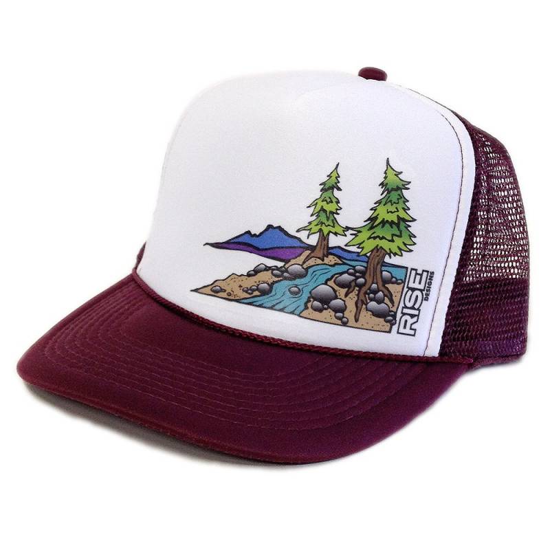 Truckee River Trucker Hut von risedesigns