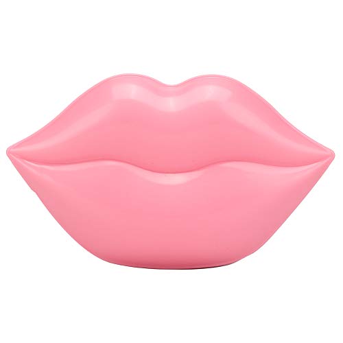 20 Stücke Rosa Kollagenlippenmaske, Lippenmaske, Lip Plumper Masken Gel Patch Lippenpflege Schönheit Peeling Maske für Lippen Feuchtigkeitsspendende, Pinking, Anti-falten Tragen Tocares Dry & Rissige von Akozon