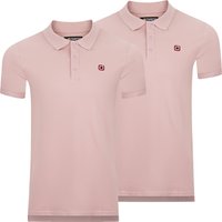 riverso Herren Basic Poloshirt RIVJohn Regular Fit 2er Pack von riverso