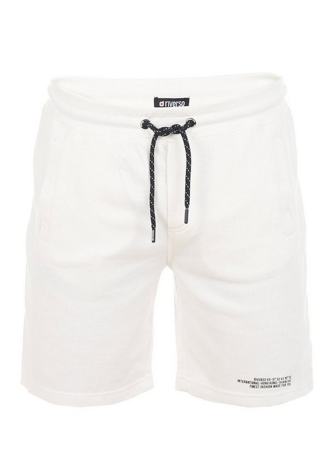 riverso Sweatshorts Herren Sportshorts RIVBlake Regular Fit Bermudashort mit Kordelzug von riverso