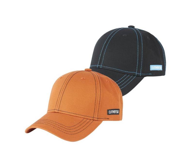 riverso Baseball Cap Herren Cap RIVNoel Basic (2-St) Baseballcap aus 100% Baumwolle von riverso