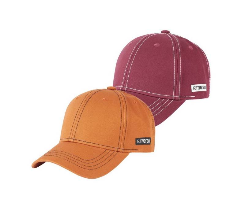 riverso Baseball Cap Herren Cap RIVNoel Basic (2-St) Baseballcap aus 100% Baumwolle von riverso