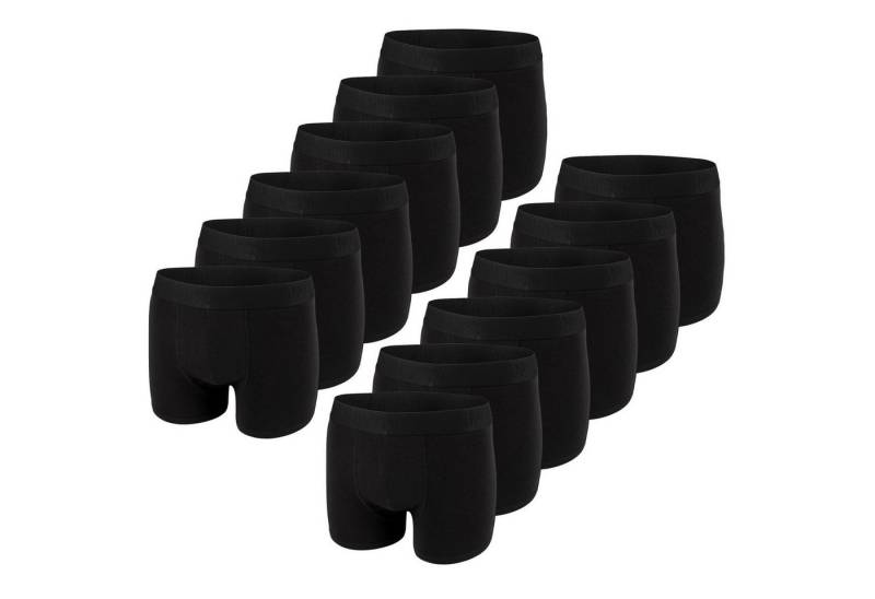 riverso Boxershorts Herren Retroshorts RIVOle Unterhosen (Vorteilspack, 12-St) Basic Boxer mit Stretch von riverso