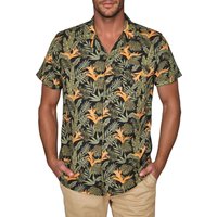 riverso Hawaii Hemd Männer Kurzarm RIVMick Regular Fit von riverso