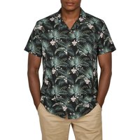 riverso Hawaii Hemd Männer Kurzarm RIVMick Regular Fit von riverso