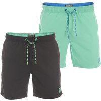 riverso Badehose Herren lang Badeshorts RIVDavid 2er Pack Set riverso Badehose Herren lang Badeshorts RIVDavid 2er Pack Set von riverso