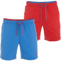 riverso Badehose Herren lang Badeshorts RIVDavid 2er Pack Set riverso Badehose Herren lang Badeshorts RIVDavid 2er Pack Set von riverso